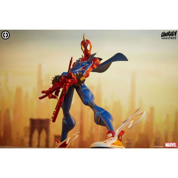 Designer Series Spider-Punk Statue by Tracy Tubera (Spider-Man) Additional Image 1