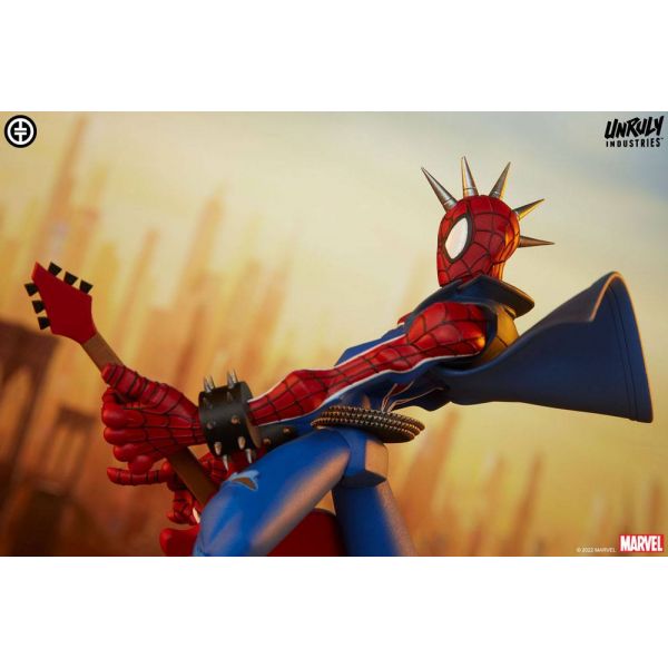 Designer Series Spider-Punk Statue by Tracy Tubera (Spider-Man) Additional Image 2