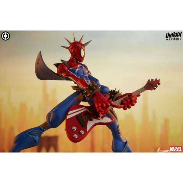 Designer Series Spider-Punk Statue by Tracy Tubera (Spider-Man) Additional Image 4
