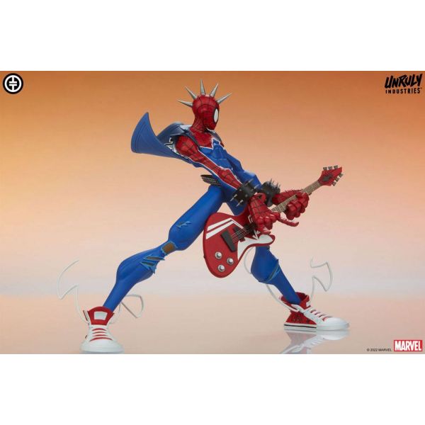 Designer Series Spider-Punk Statue by Tracy Tubera (Spider-Man) Additional Image 6