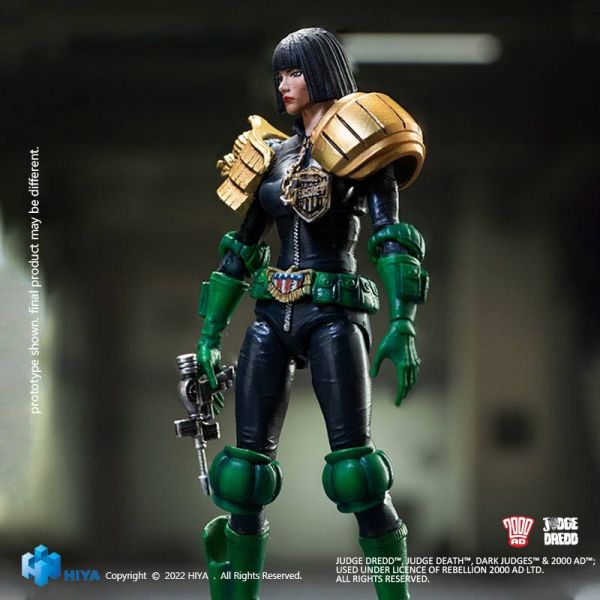 Exquisite Judge Hershey Mini Action Figure (Judge Dredd) Additional Image 2