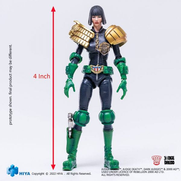 Exquisite Judge Hershey Mini Action Figure (Judge Dredd) Additional Image 6
