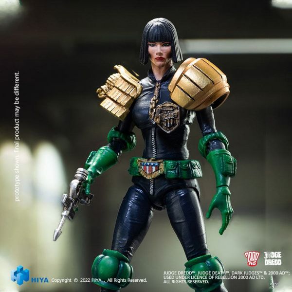 Exquisite Judge Hershey Mini Action Figure (Judge Dredd) Additional Image 3