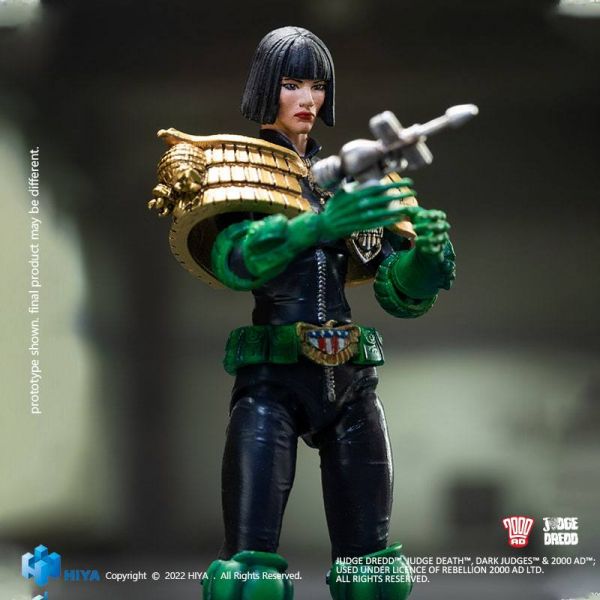 Exquisite Judge Hershey Mini Action Figure (Judge Dredd) Additional Image 4