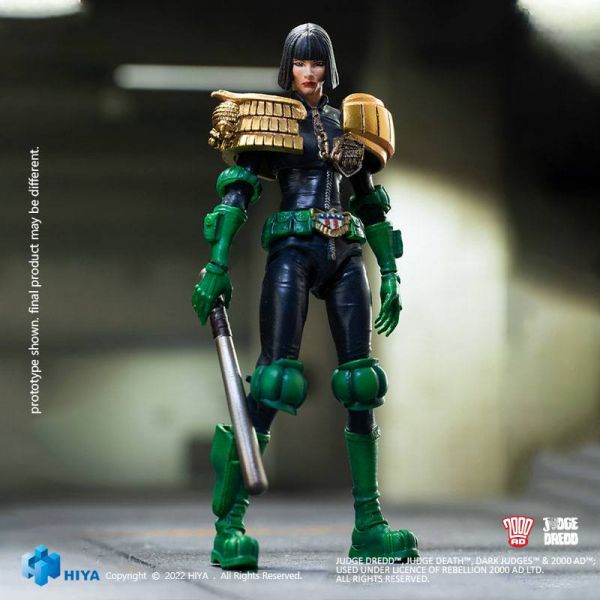 Exquisite Judge Hershey Mini Action Figure (Judge Dredd) Additional Image 5
