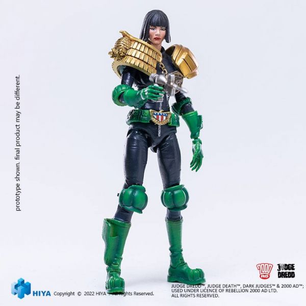 Exquisite Judge Hershey Mini Action Figure (Judge Dredd) Main Image