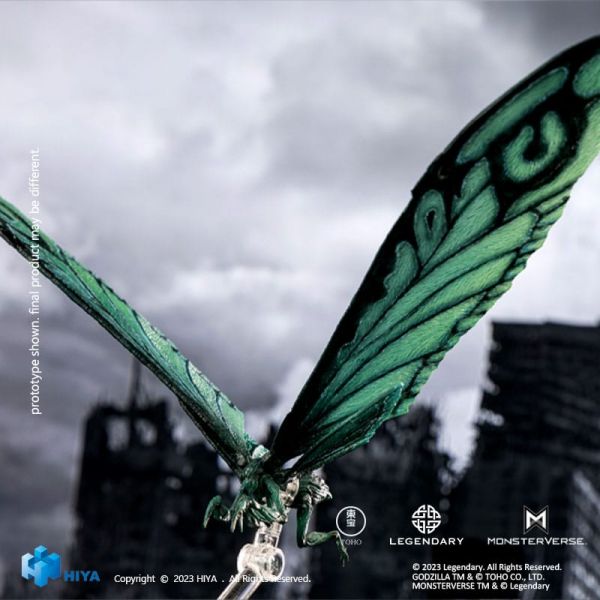 Exquisite Basic Mothra Emerald Titan Version (Godzilla: King of the Monsters) Additional Image 6