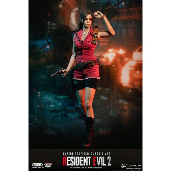 Claire Redfield (Classic Version) 1/6 Scale Action Figure (Resident Evil 2) Additional Image 1