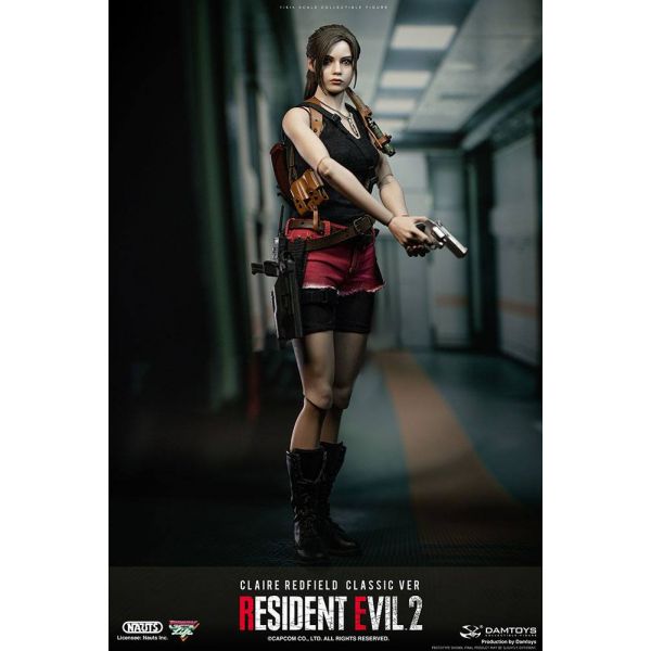 Claire Redfield (Classic Version) 1/6 Scale Action Figure (Resident Evil 2) Additional Image 6