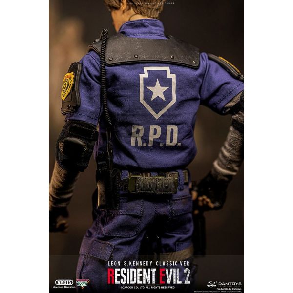 Leon S. Kennedy (Classic Version) 1/6 Scale Action Figure (Resident Evil 2) Additional Image 1