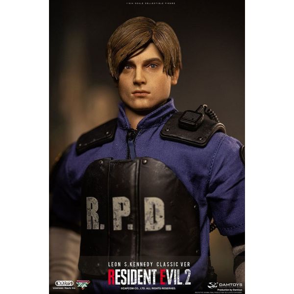 Leon S. Kennedy (Classic Version) 1/6 Scale Action Figure (Resident Evil 2) Additional Image 3