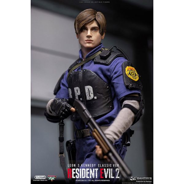 Leon S. Kennedy (Classic Version) 1/6 Scale Action Figure (Resident Evil 2) Additional Image 7