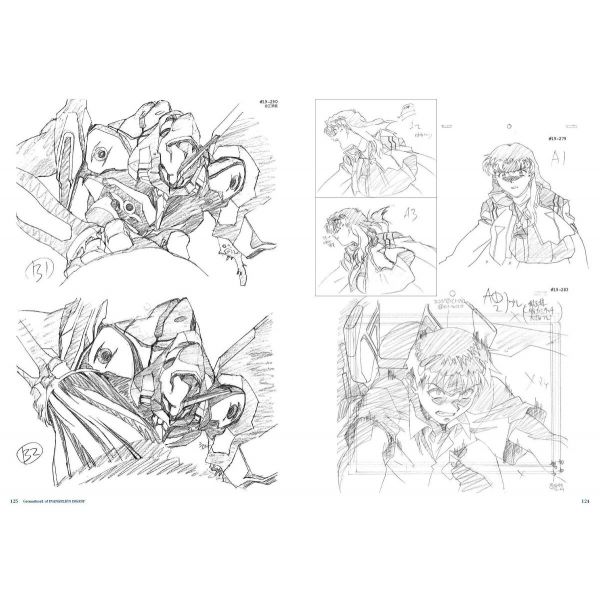 Neon Genesis Evangelion Original Illustrations Digest Image