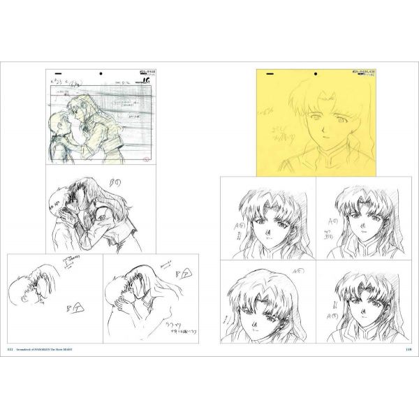 Neon Genesis Evangelion Theatrical Version Original Illustrations Digest Image