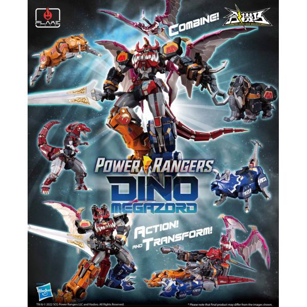Go! Kara Kuri Combine Dino Megazord (Mighty Morphin Power Rangers) Additional Image 8