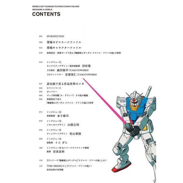 The Mechanic and World of Mobile Suit Gundam Cucuruz Doan's Island Additional Image 1