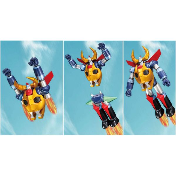 Soul of Chogokin Grand Action Bigsize Model Gaiking Diecast Action Figure (Gaiking Legend of Daiku-Maryu) Additional Image 5