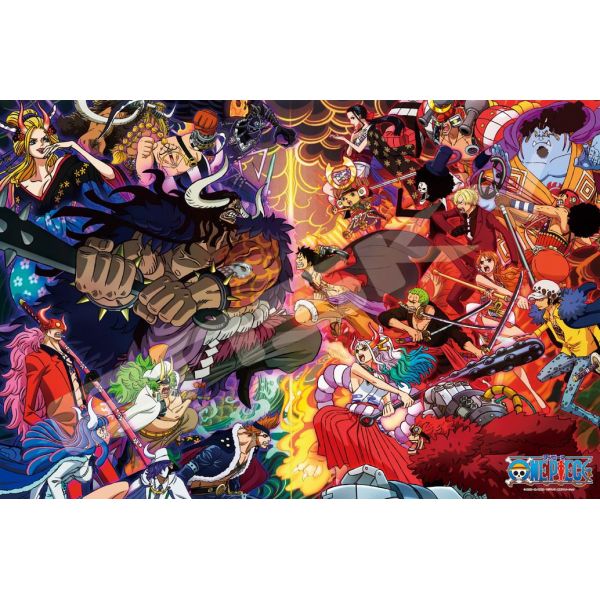 Jigsaw Puzzle One Piece: Onigashima Decisive Battle!! 1000 Pieces (75 x 50cm) Main Image