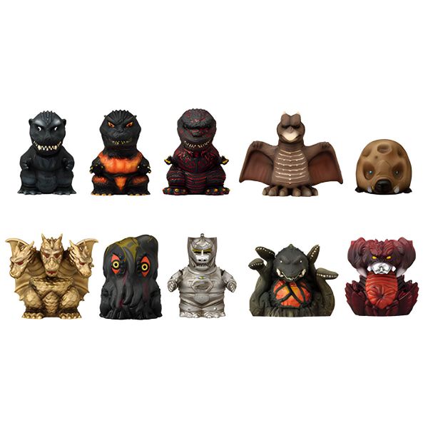 [Gashapon] Godzilla Soft Vinyl Puppet Mascot Vol. 1 (Single Randomly Drawn Item from the Line-up) Additional Image 2