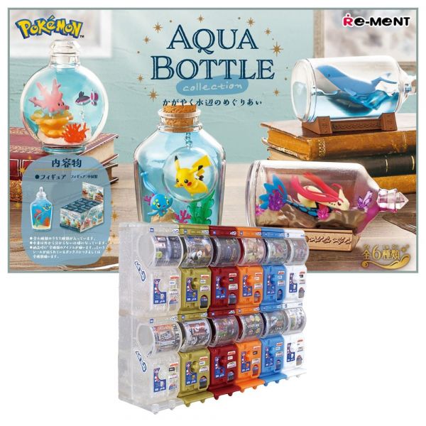 [Gashapon] Pokemon AQUA BOTTLE Collection (Single Randomly Drawn Item from the Line-up) Image