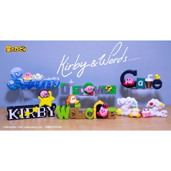 [Gashapon] Kirby & Words Collection (Single Randomly Drawn Item from the Line-up) Image