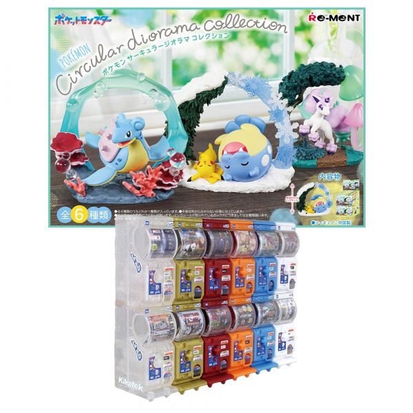 [Gashapon] Pokemon: Circular Diorama Collection (Single Randomly Drawn Item from the Line-up) Main Image