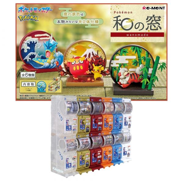 [Gashapon] Pokemon Japanese Style Window Collection (Single Randomly Drawn Item from the Line-up) Main Image