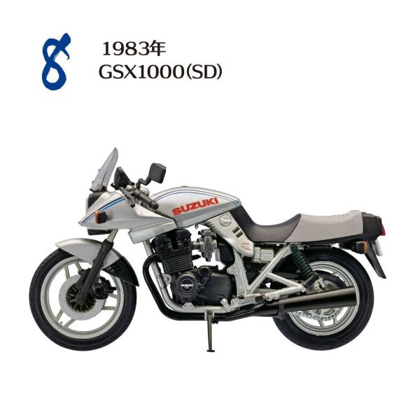 [Gashapon] Vintage Bike Kit Vol. 10 Suzuki GX1100S Katana Collection (Single Randomly Drawn Item from the Line-up) Image