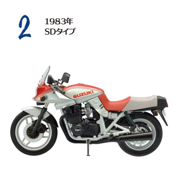 [Gashapon] Vintage Bike Kit Vol. 10 Suzuki GX1100S Katana Collection (Single Randomly Drawn Item from the Line-up) Image