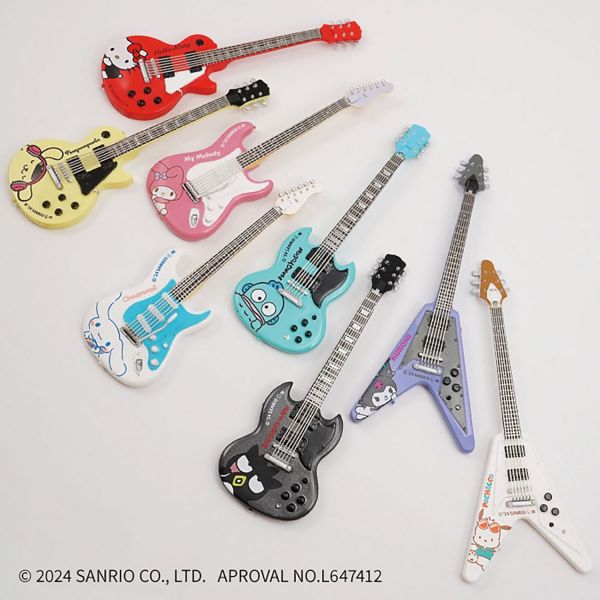 [Gashapon] Sanrio Characters Rock Mono (Single Randomly Drawn Item from the Line-up) Image