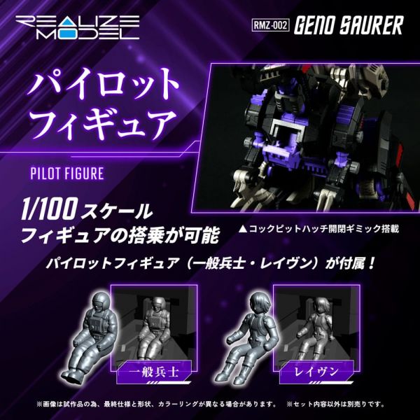 RMZ-002 Geno Saurer Model Kit (Zoids) Additional Image 1