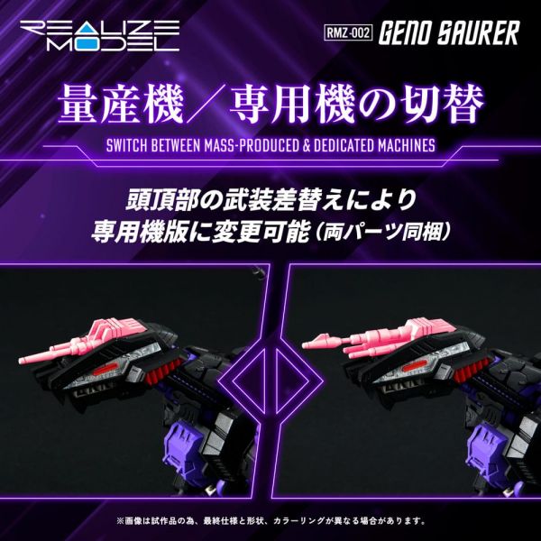 RMZ-002 Geno Saurer Model Kit (Zoids) Additional Image 8