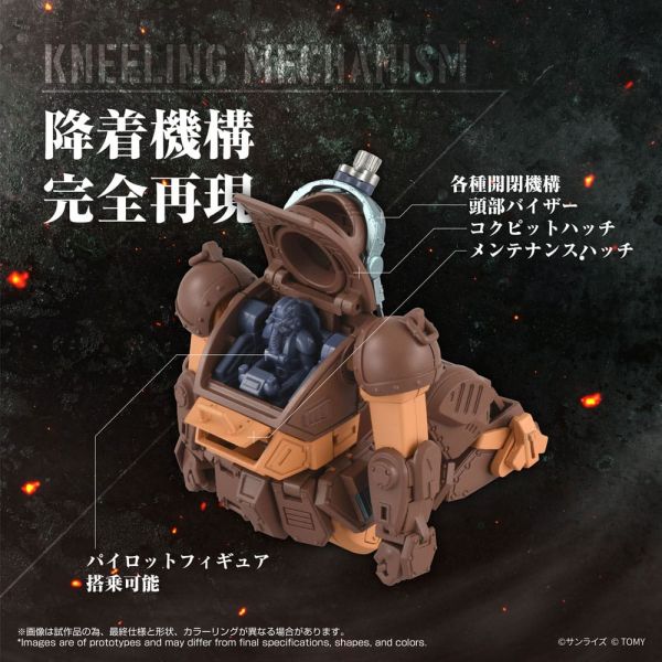 Toyrise AT Collection 07 Scope Dog Brown Color Ver. (Armored Trooper Votoms) Additional Image 6