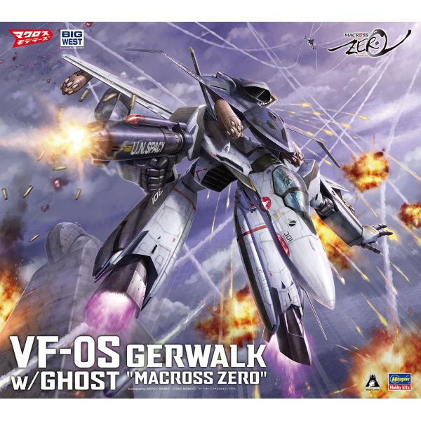 VF-0S Gerwalk w/Ghost Macross Zero (Macross) Additional Image 8