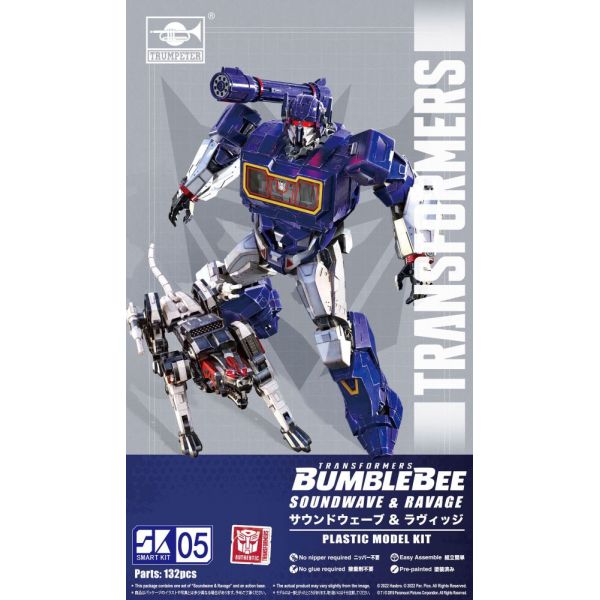 Soundwave & Ravage Model Kit (Transformers: Bumblebee) Additional Image 8