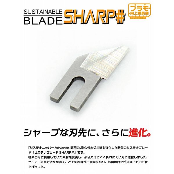 Sustainable Nipper Replacement Blades SHARP# Ver. (Set of 3 pieces) Additional Image 3