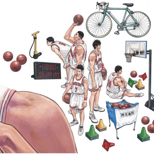 Plus/Slam Dunk Illustrations Vol. 2 (Hardcover) Image