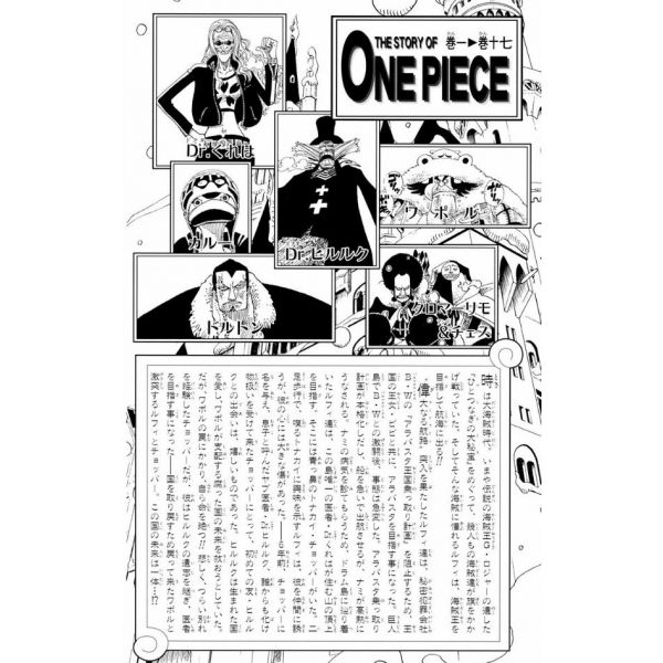 One Piece Vol. 17 (Japanese Version) Image