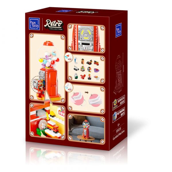 Original-Retro Series Construction Set Gumball Machine Additional Image 2