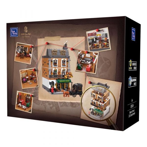 Sherlock Holmes Construction Set Baker Street 221B Apartment Additional Image 1