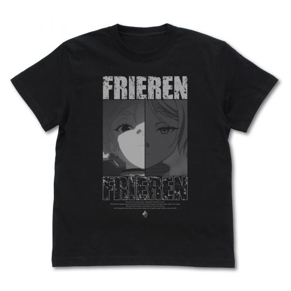 Frieren: Beyond Journey's End: Frieren's Replica T-Shirt Black (Japan Size L) Image
