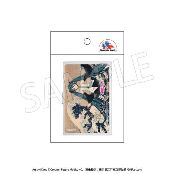 Katsushika Hokusai x Hatsune Miku Playing Cards Image