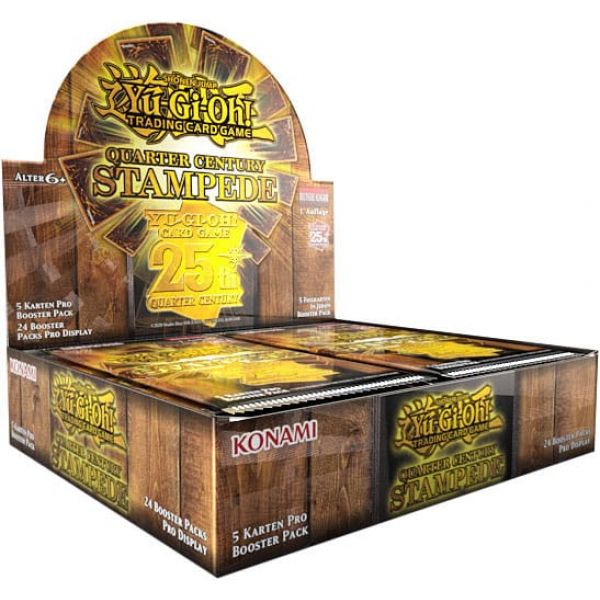 Yu-Gi-Oh! TCG Booster Box: Quarter Century Stampede (24 Booster Packs) Main Image
