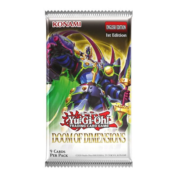Yu-Gi-Oh! TCG Booster Box: Doom of Dimensions (24 Booster Packs) Additional Image 1
