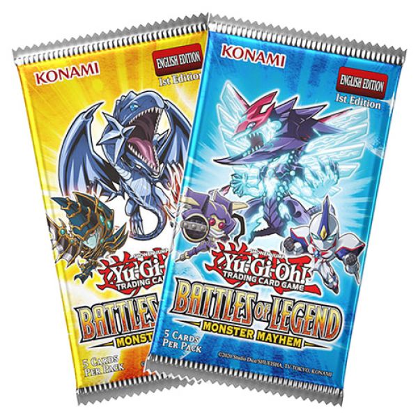Yu-Gi-Oh! TCG Booster Pack: Battle of Legends: Monster Mayhem (Single 5 Cards Pack) Additional Image 2
