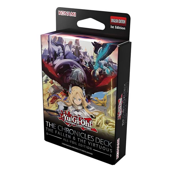 Yu-Gi-Oh! TCG The Chronicles Deck: The Fallen & The Virtuous (All-Foil Edition) Additional Image 1