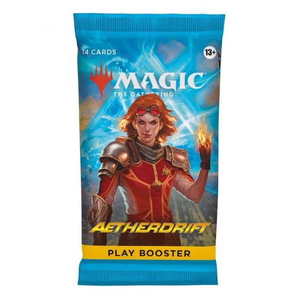 Magic the Gathering: Aetherdrift Play Booster Pack (Single 14 Cards Pack) Main Image