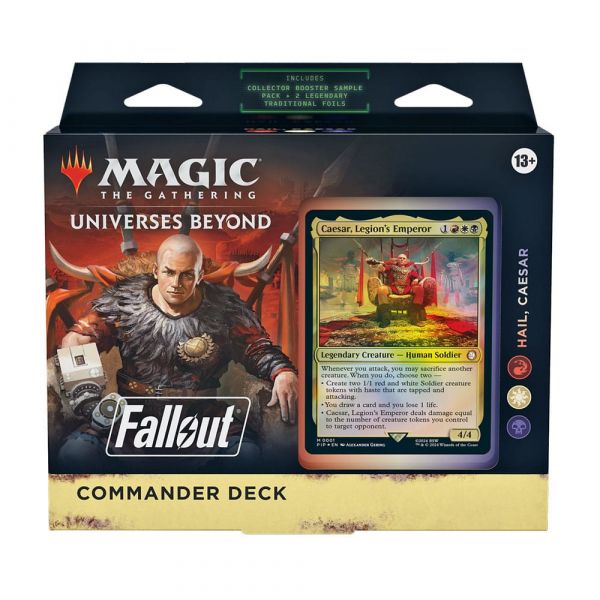 Magic the Gathering Universes Beyond: Fallout Commander Decks Display (4 Packs) english Additional Image 2