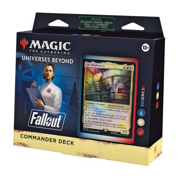 Magic the Gathering Universes Beyond: Fallout Commander Decks Display (4 Packs) english Additional Image 5