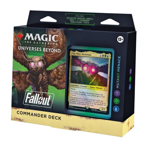 Magic the Gathering: Fallout Commander Deck Mutant Menace Set Additional Image 2